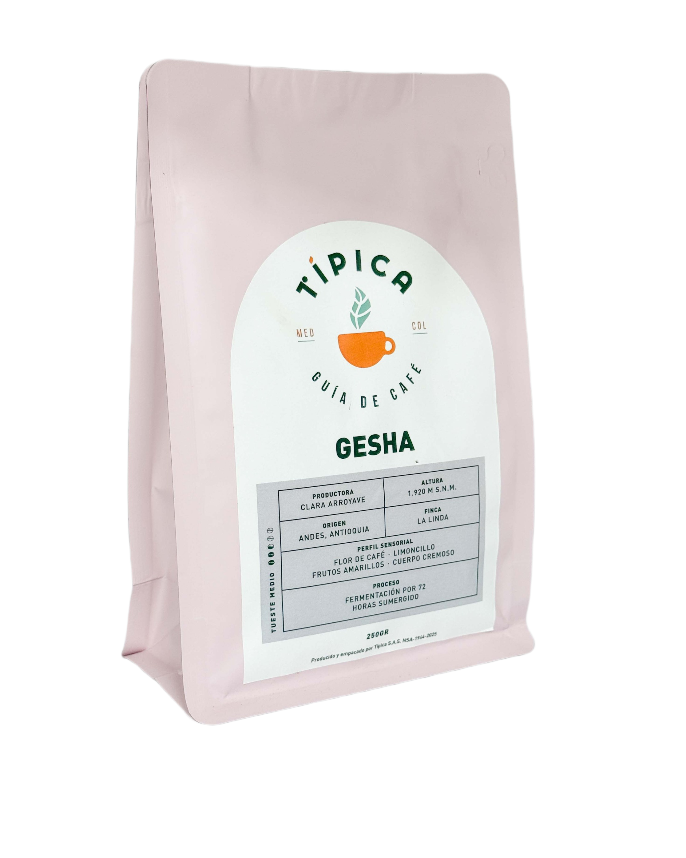 Café Gesha Clara 250Gr