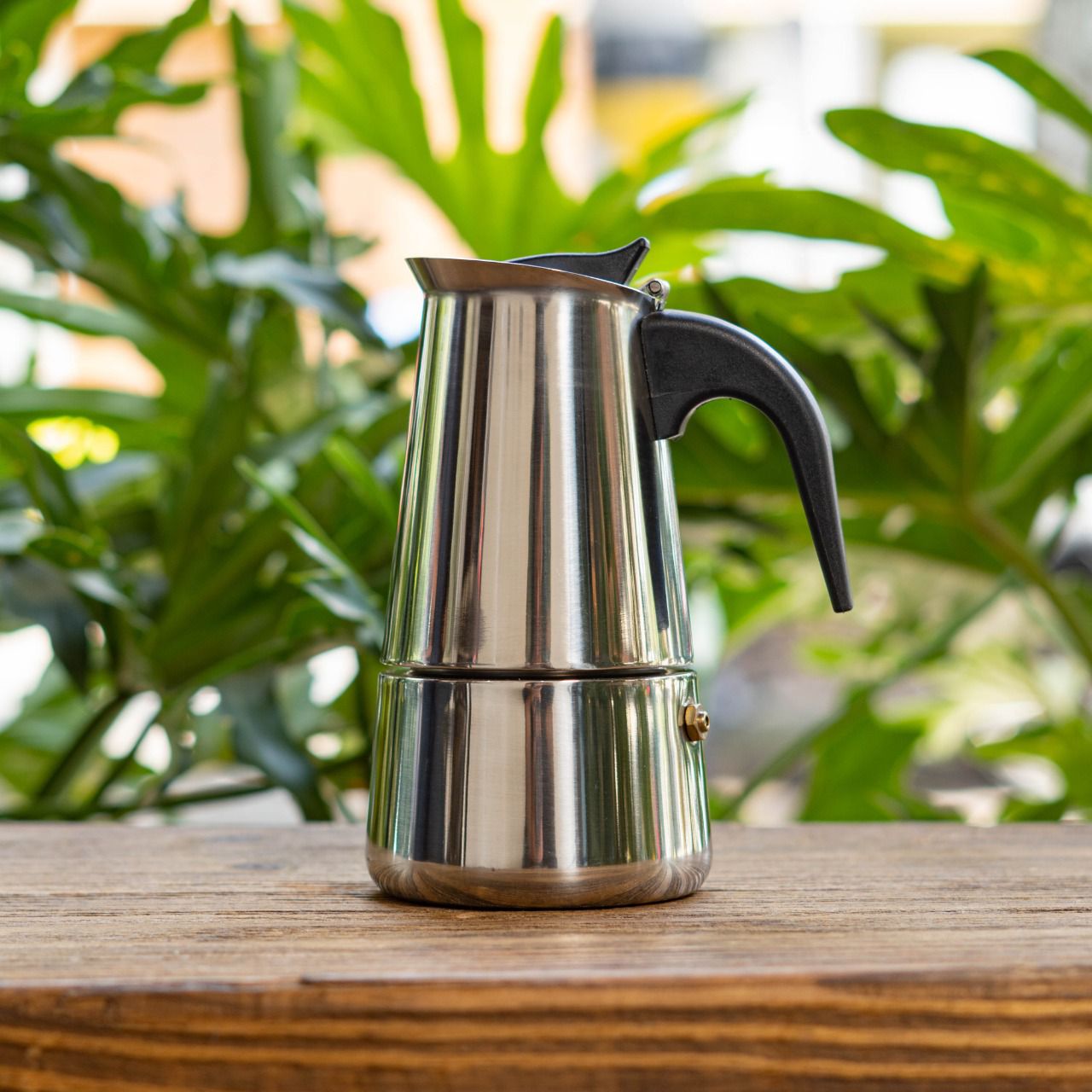 Moka Italiana en Acero Quirúrgico