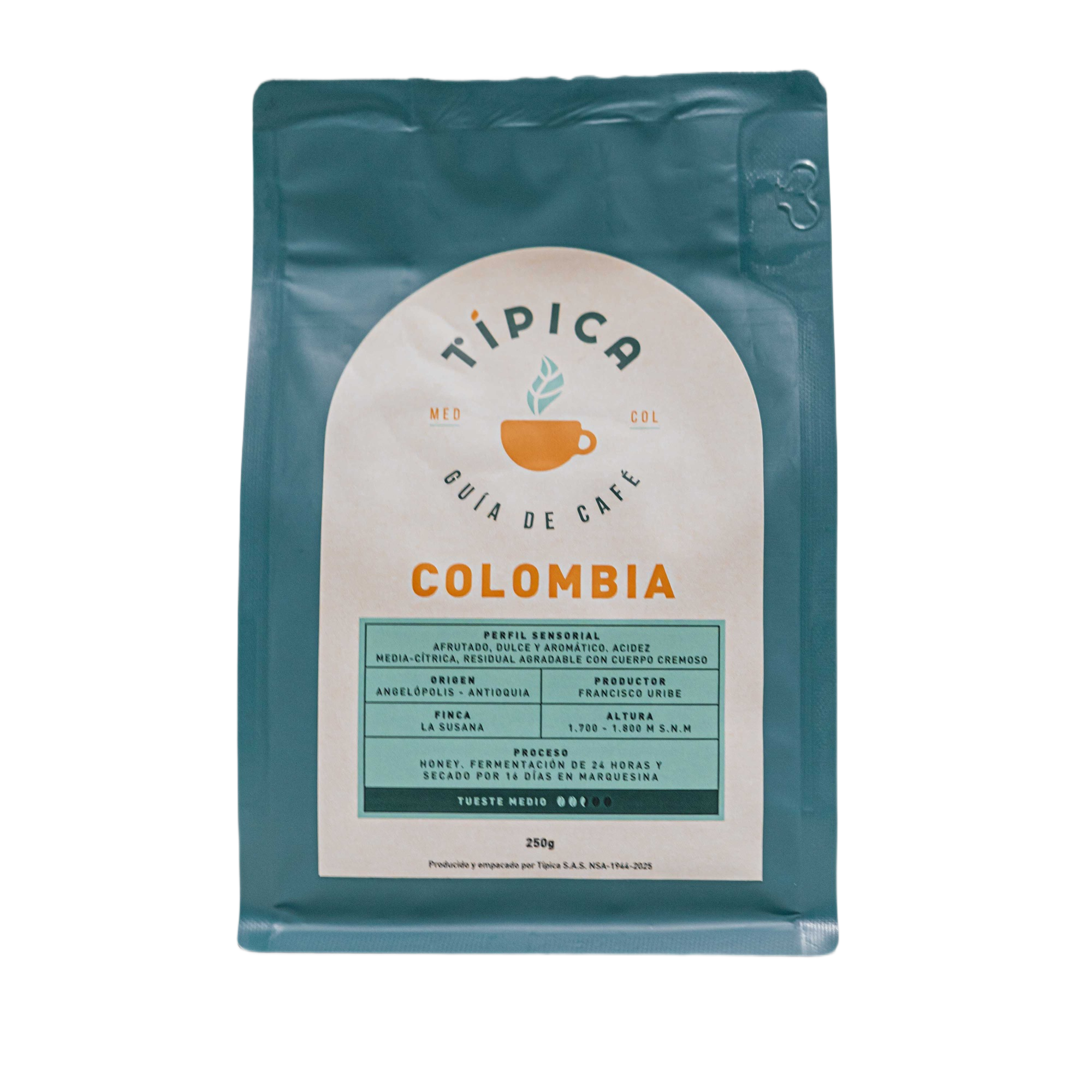 Café Colombia honey 250gr