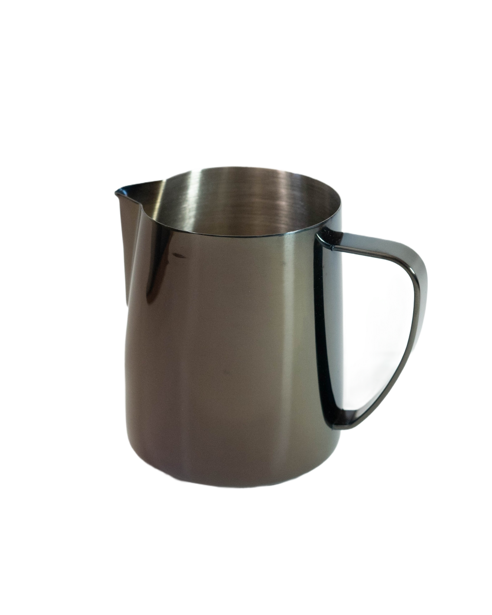 Jarra Arte Latte Negra Brillante 600ML