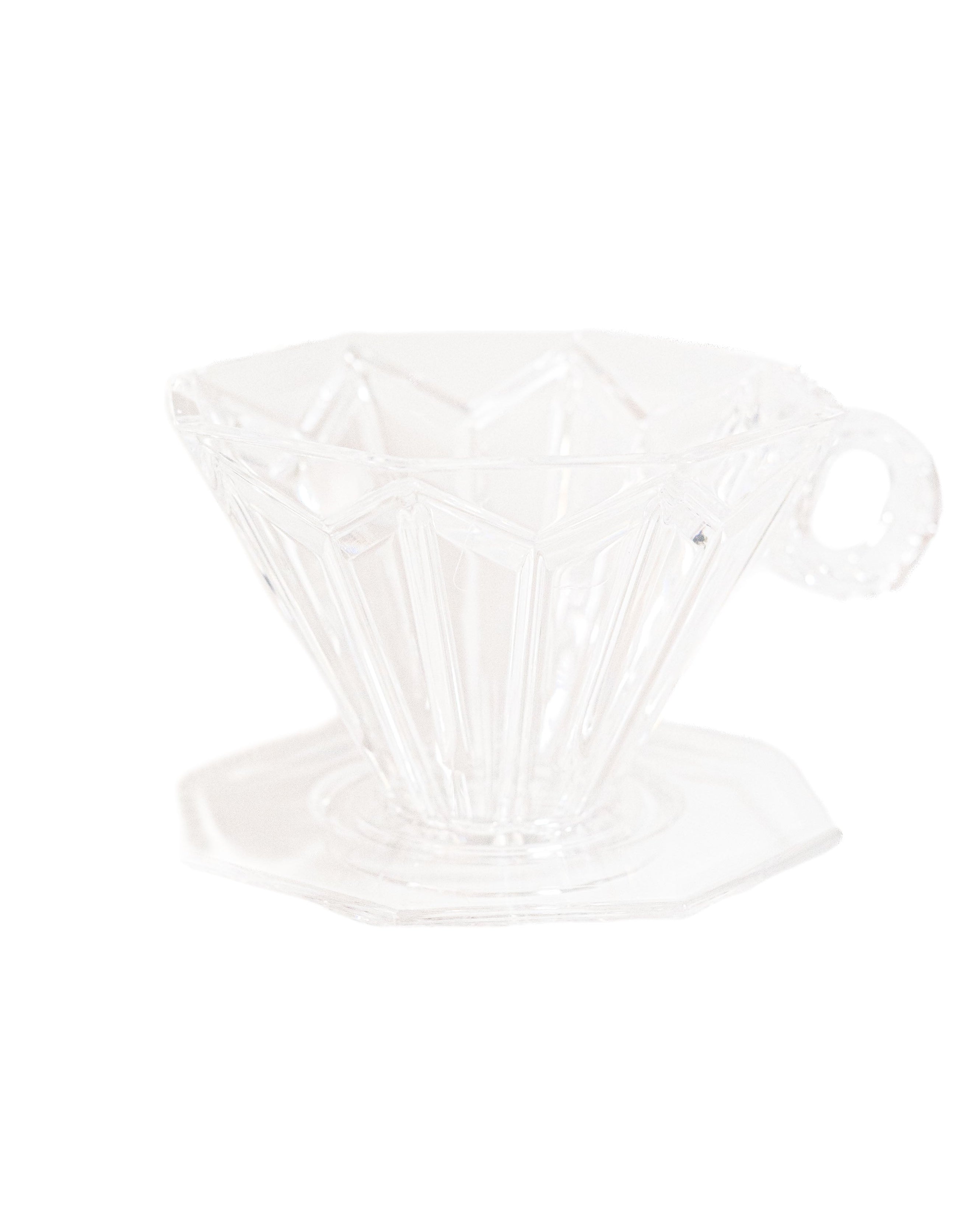 Dripper v60 Octágono Transparente