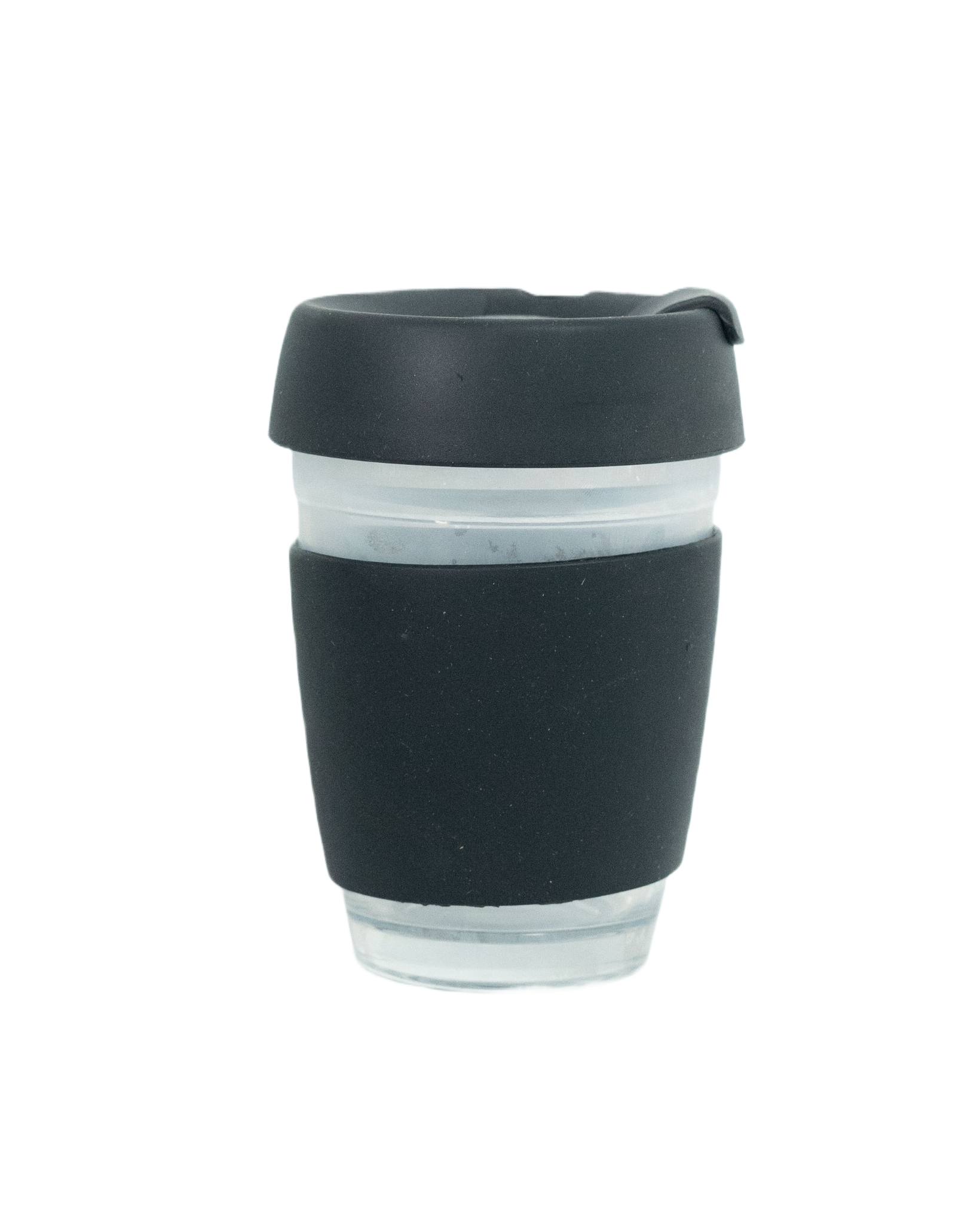 Vaso de Vidrio con tapa Típica