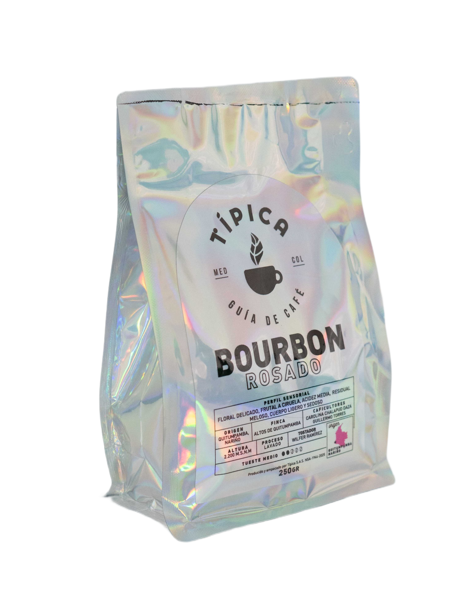 Café Bourbon Rosado Lavado 250GR