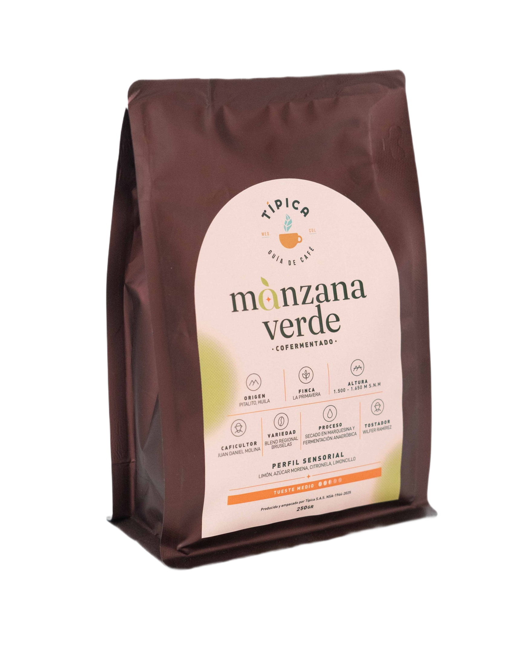Café Manzana Verde co-fermentado