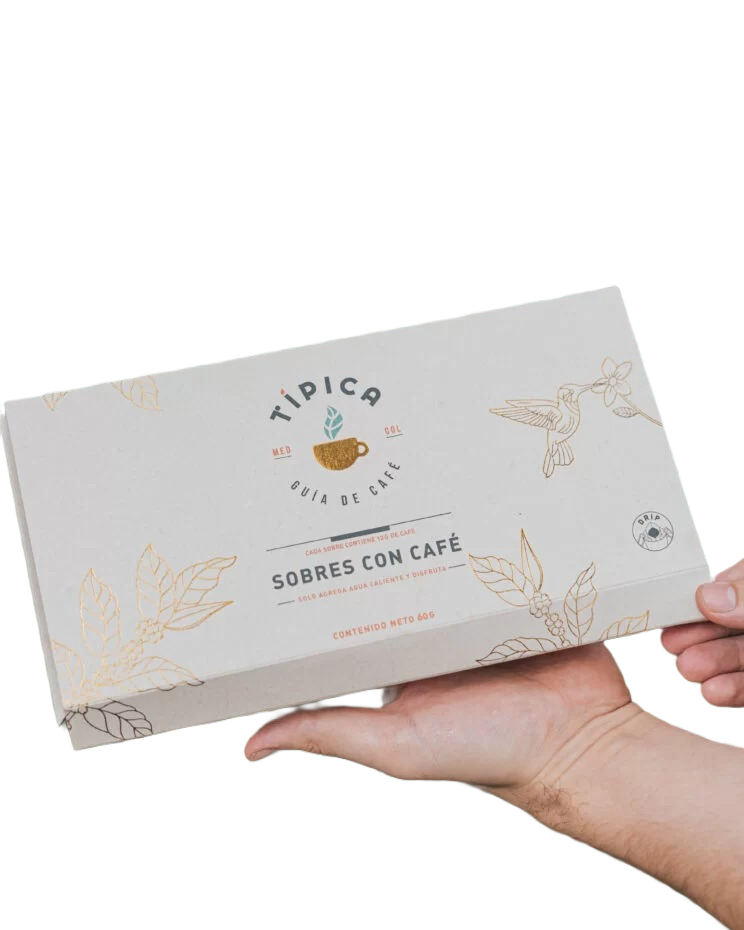 Sobre Con Drips De Café Tradicional x 5 Unidades
