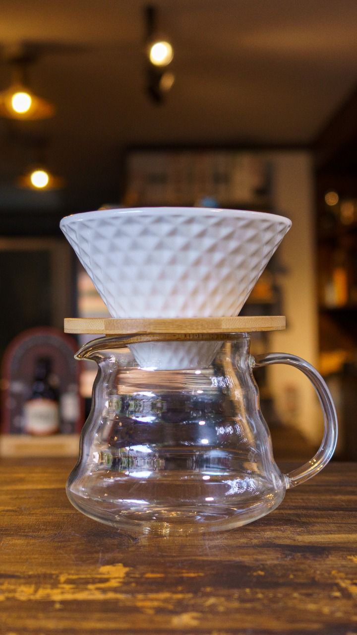 Dripper Diamante en Cerámica