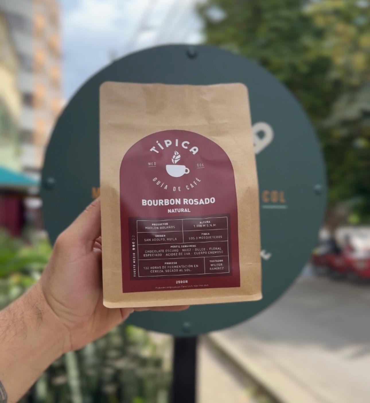 Café Bourbon Rosado Natural