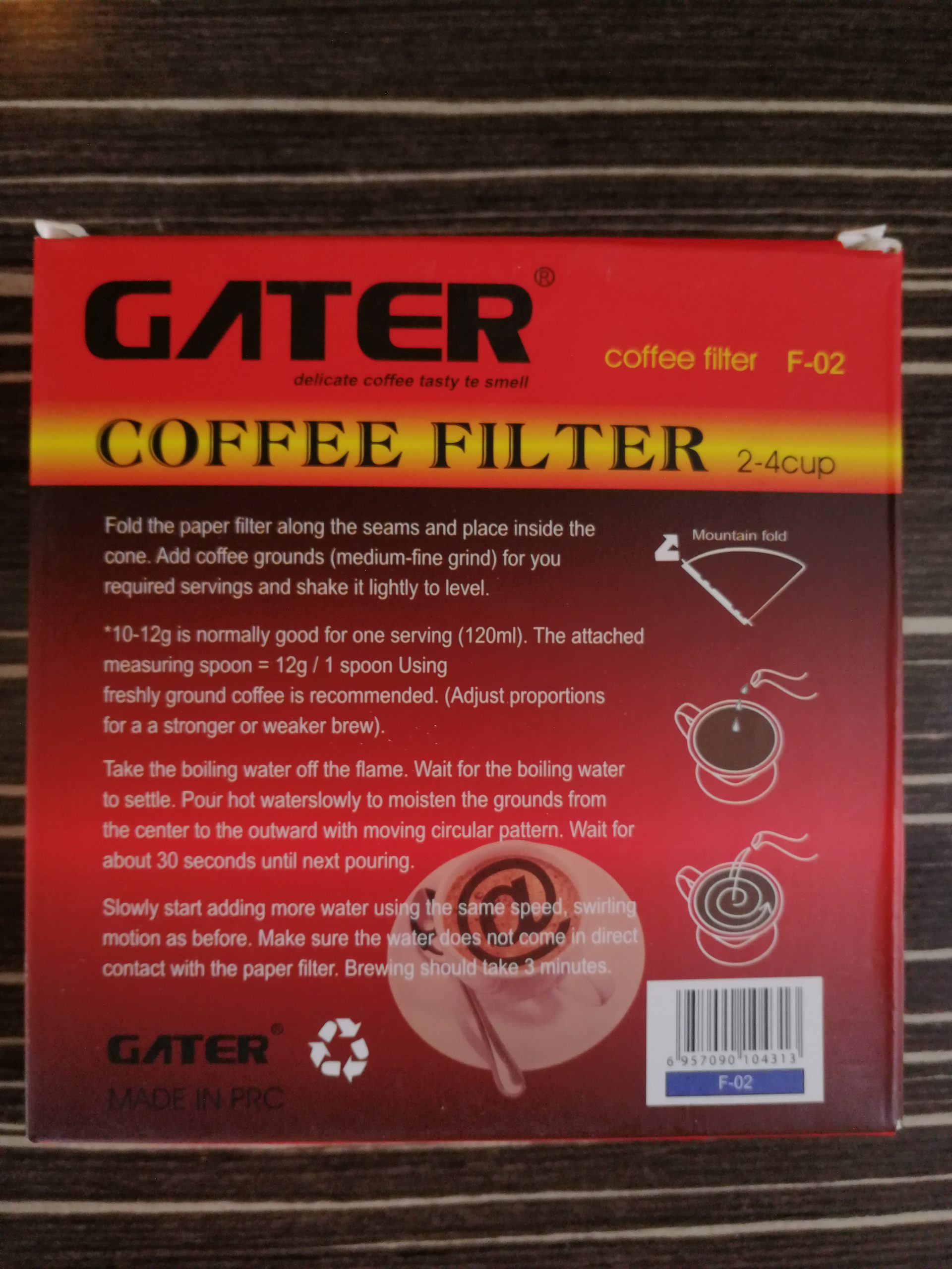 Filtros de Papel de arroz tipo dripper V60 - Image 2