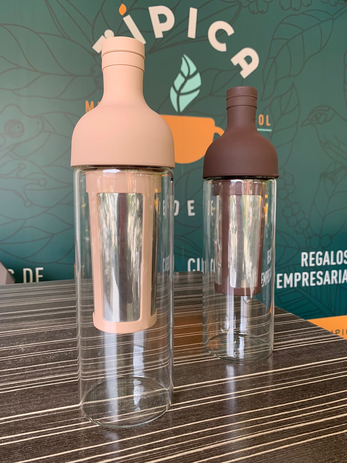 Infusor de cold brew y té 600ml con filtro metálico - Image 2