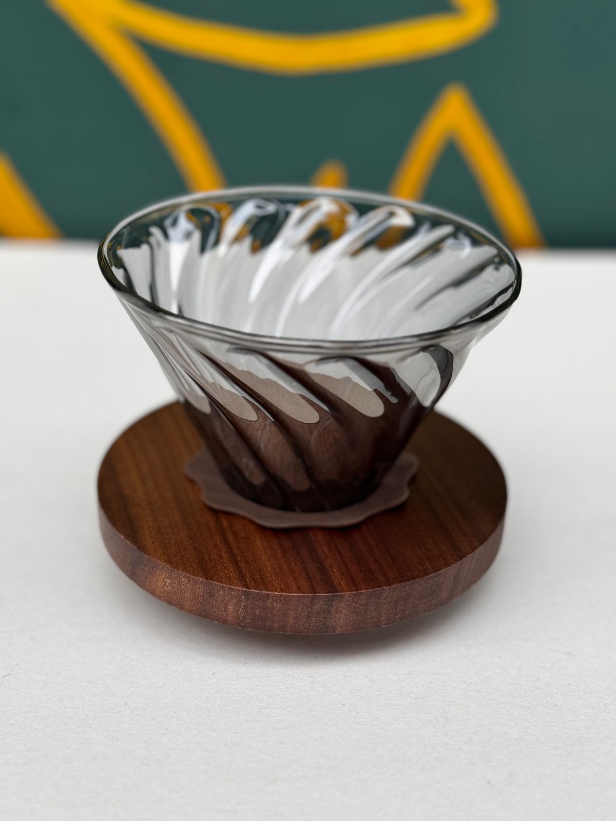 DRIPPER VIDRIO NEGRO