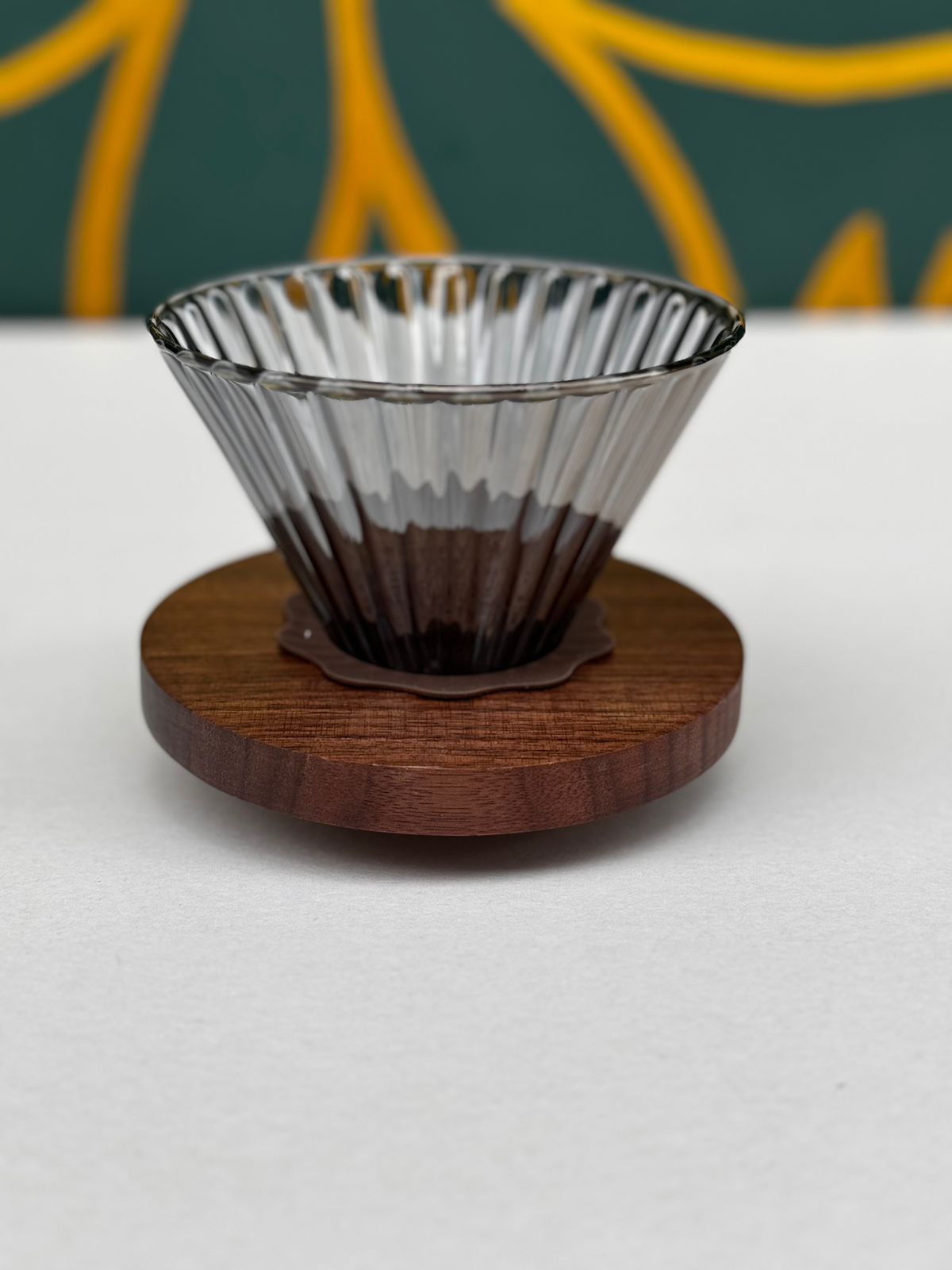 DRIPPER VIDRIO NEGRO