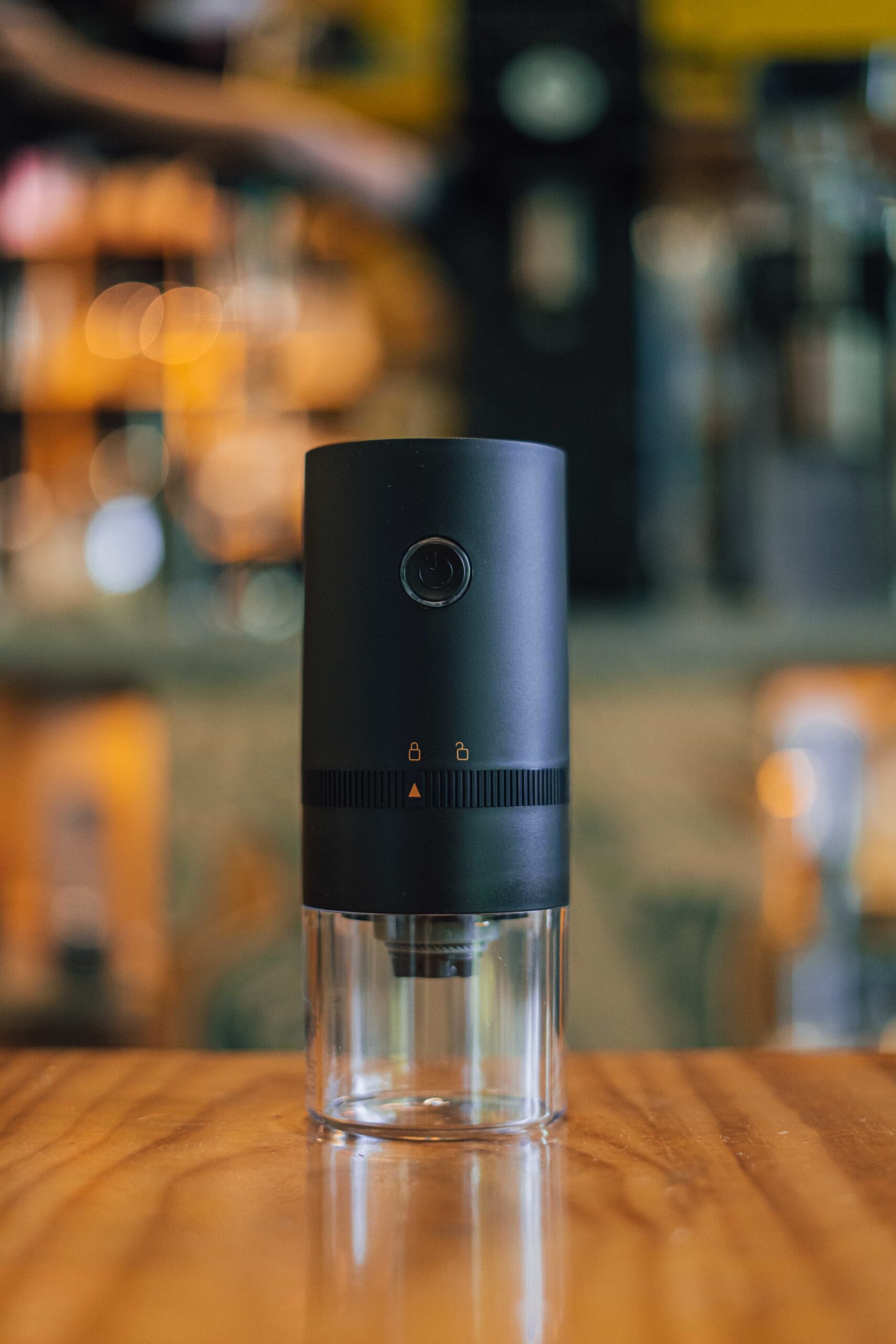 Molino eléctrico personal negro