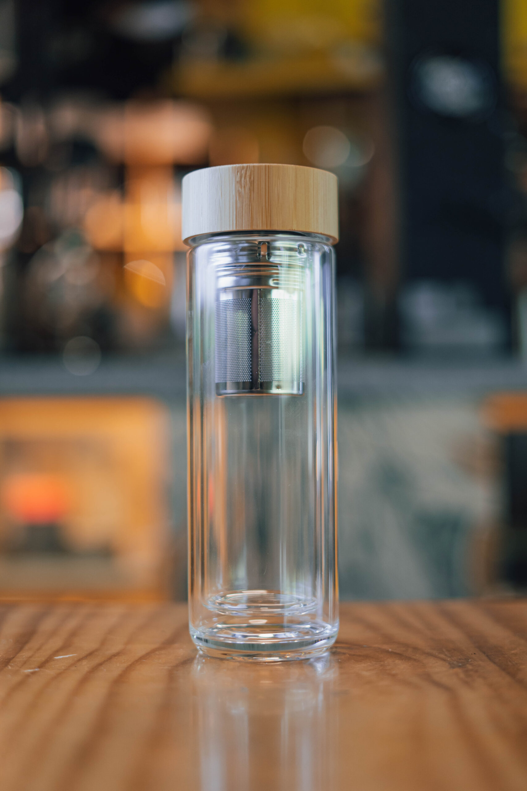 Infusor de bambú ideal para té