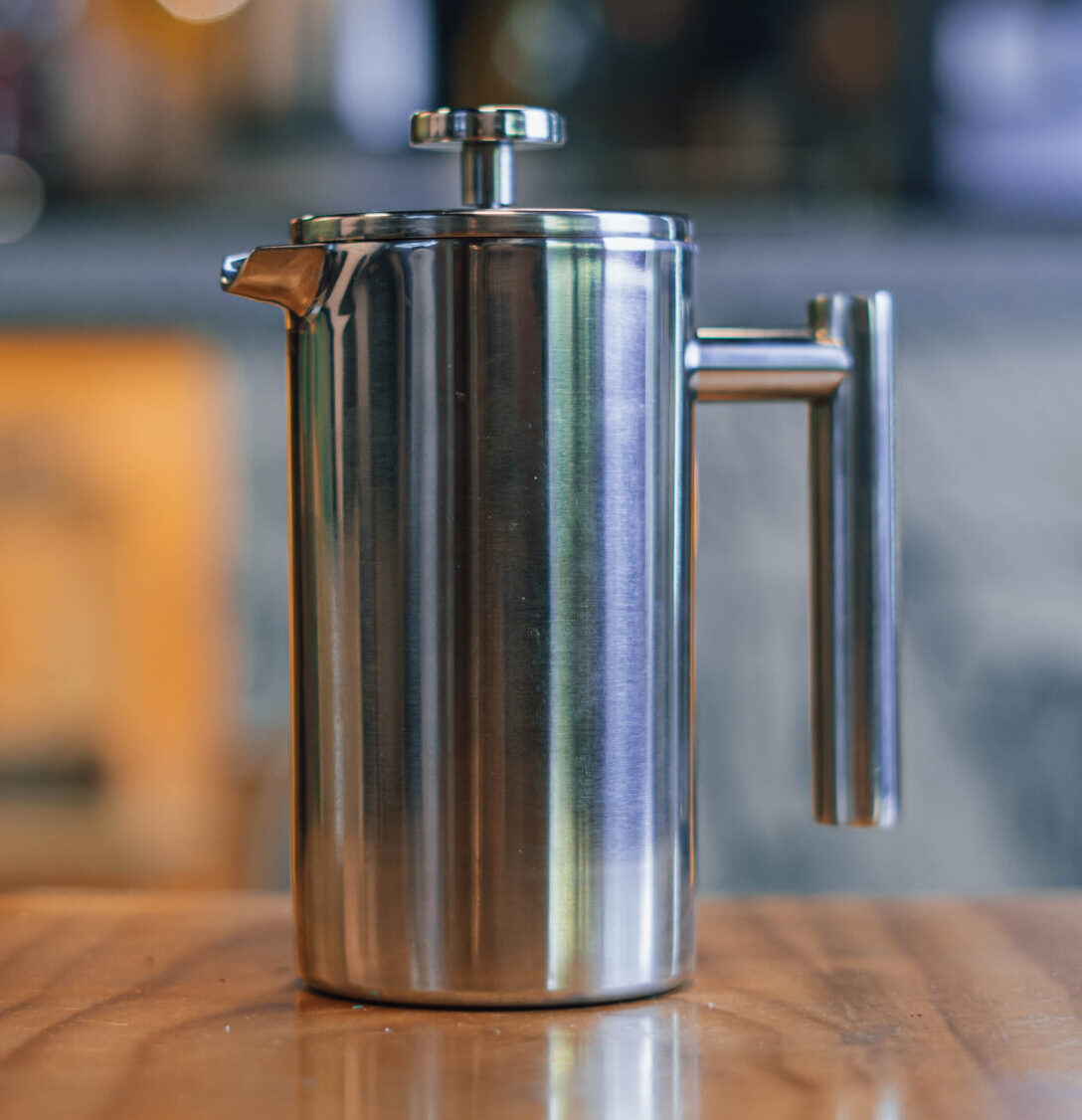 Prensa Francesa de Acero Inoxidable