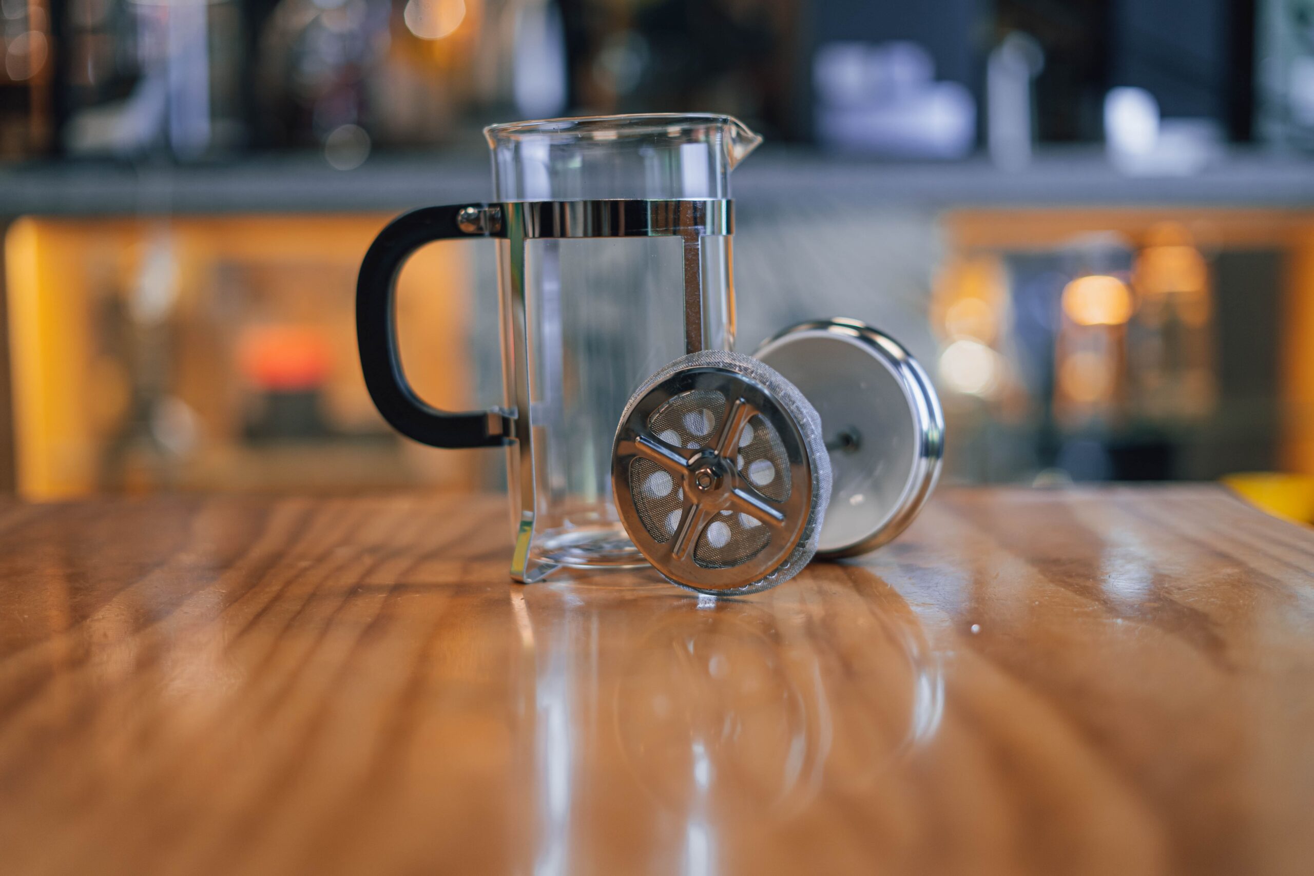 PRENSA FRANCESA PLATEADA 600 ml