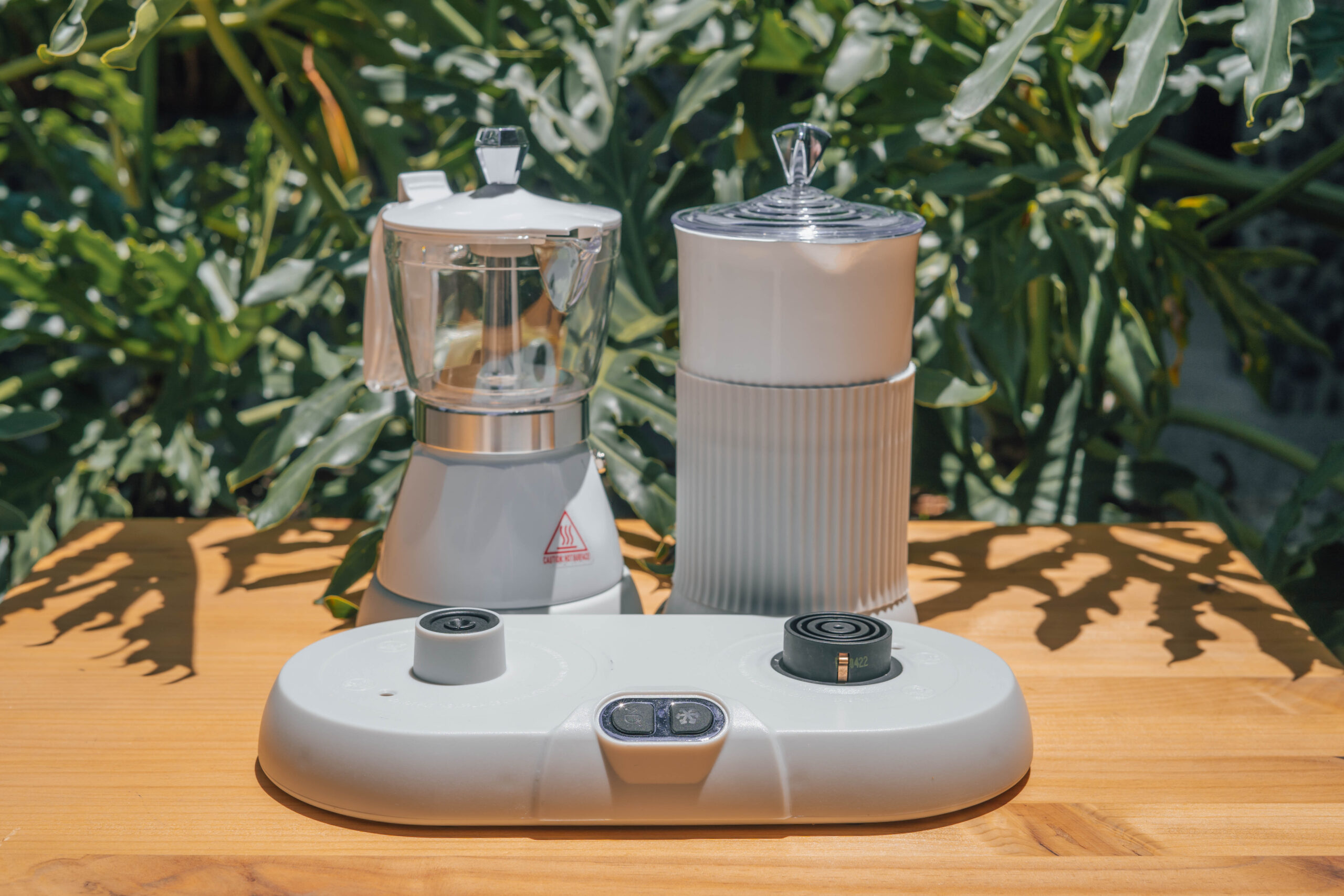 Moka elécctrica cremadora