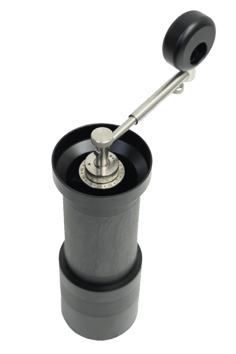 Molino manual profesional Viesimple con muelas ajustables de acero inoxidable