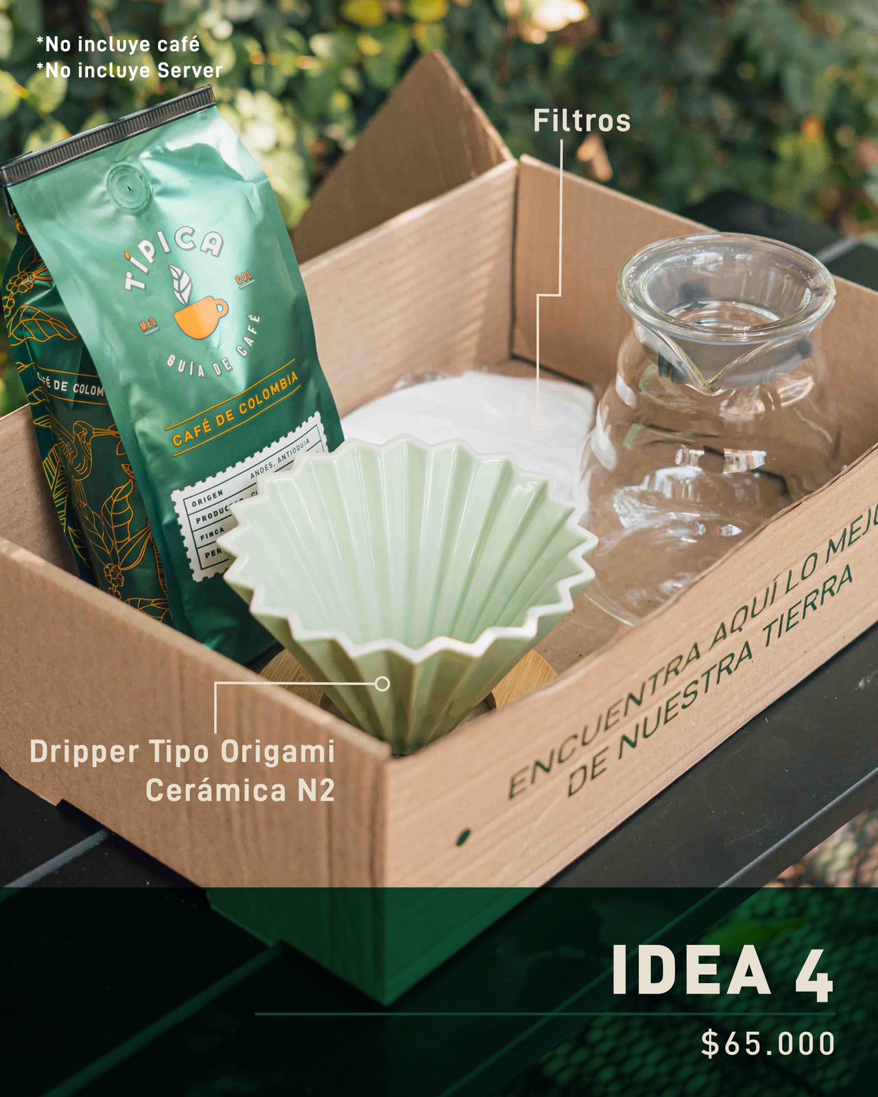 kits de regalo con dripper origami - Image 5